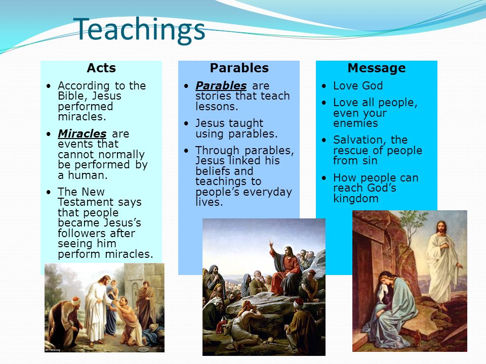 How jesus used parables to teach people about the kingdom of god essay